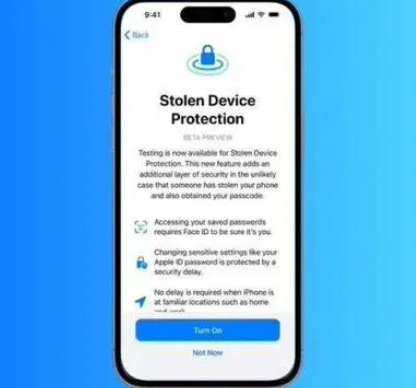 潮安苹果授权维修店分享被盗设备保护功能开启方法 
