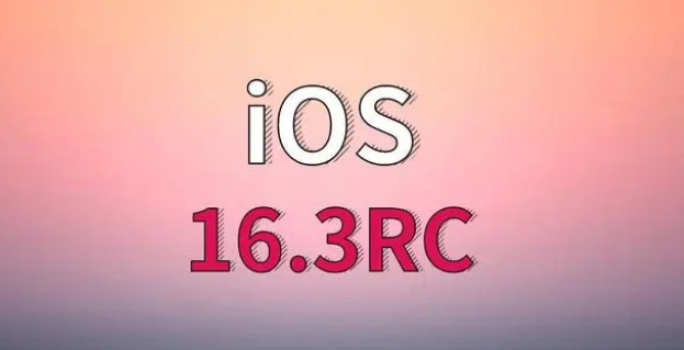 潮安苹果手机维修分享iOS 16.3 RC版升级_iOS 16.3 RC版一键刷机教程 